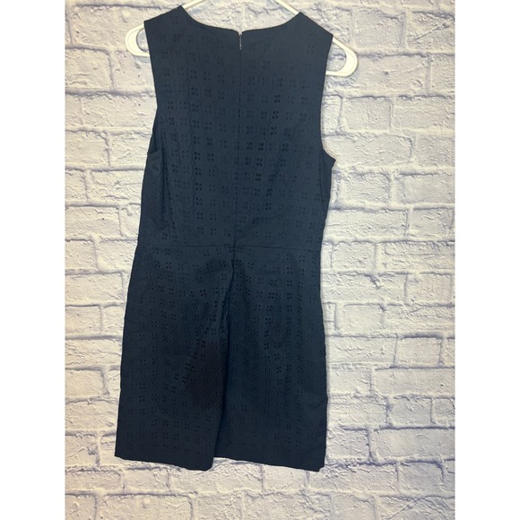 Banana Republic Navy Blue Sleeveless Dress Size 8 - Picture 3 of 9